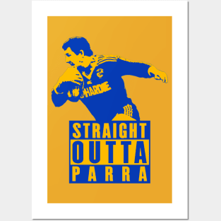 Parramatta Eels - Michael Cronin - STRAIGHT OUTTA PARRA Posters and Art